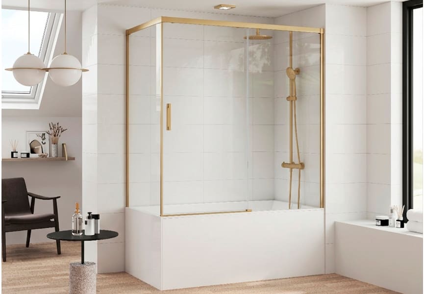 Mampara de bañera Copenhague Bruntec principal 4