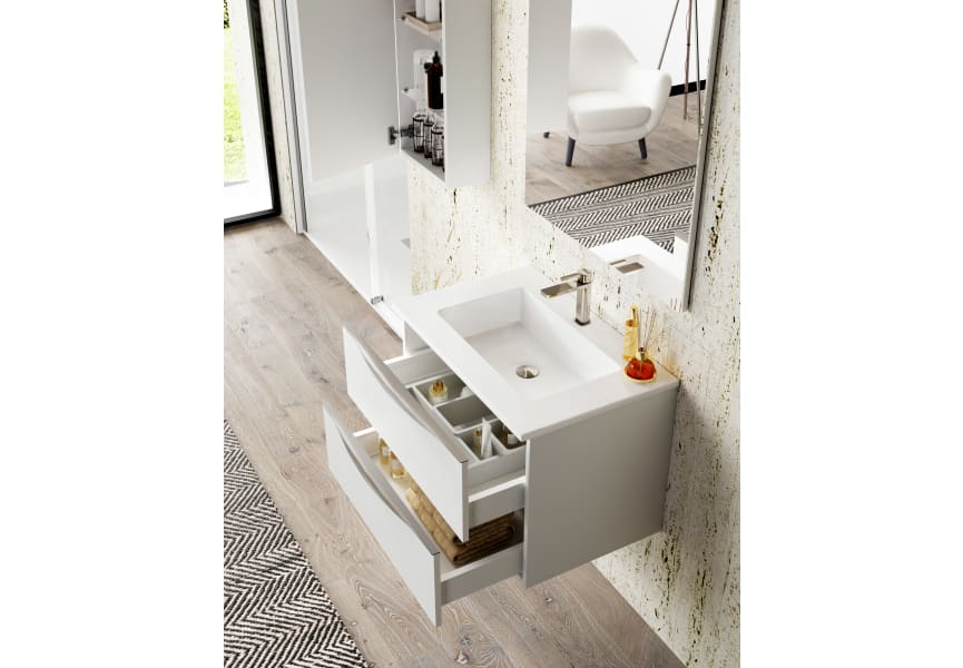 Mueble de baño Landes Coycama detalle 2