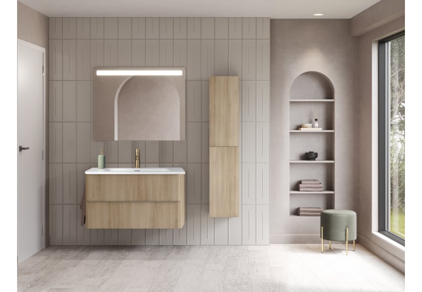 ▷ESPEJO DE BAÑO CON LUZ LED ROMA