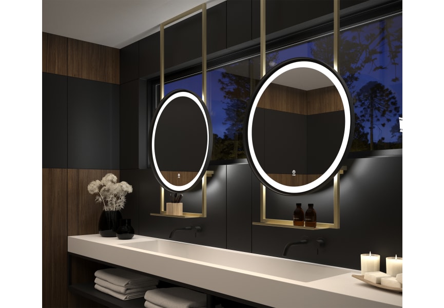 Espejo de baño con luz LED Seychelles Eurobath ambiente 7