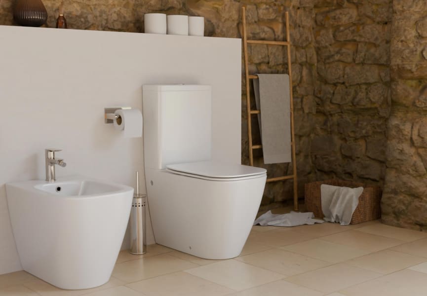 Inodoro compacto Atlas Fossil Natura ambiente 5