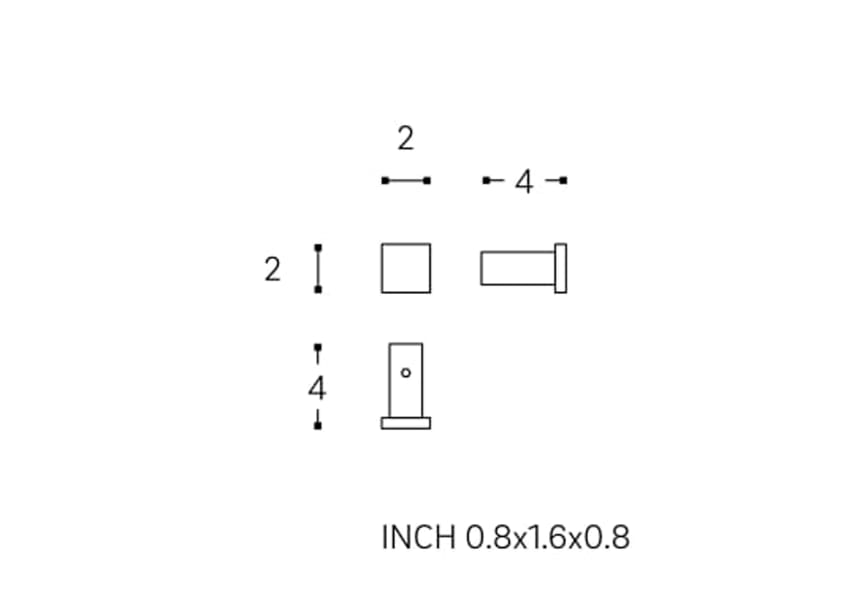 Percha de baño Metric Cosmic croquis 5