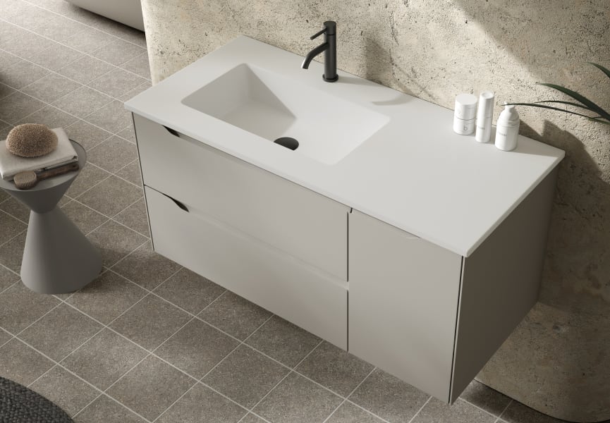Lavabo encastrado Ambar Coycama detalle 5