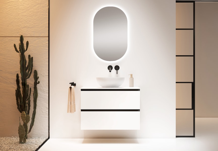 Mueble de baño con encimera DMF Compatech de Granada Visobath principal 2