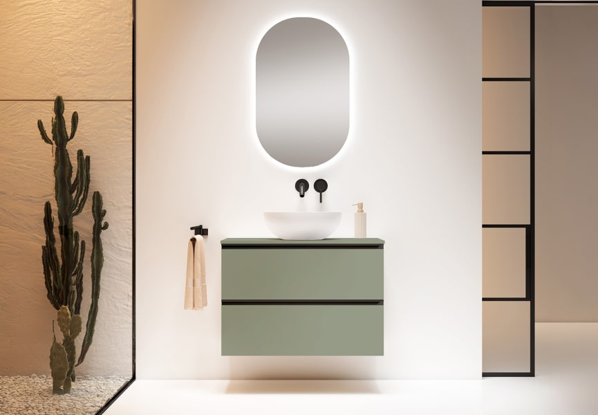 Mueble de baño con encimera DMF Compatech de Granada Visobath principal 4