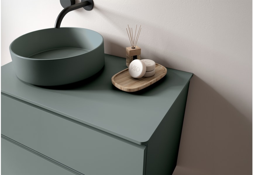 Mueble de baño con encimera DMF Compatech de Granada Visobath detalle 12