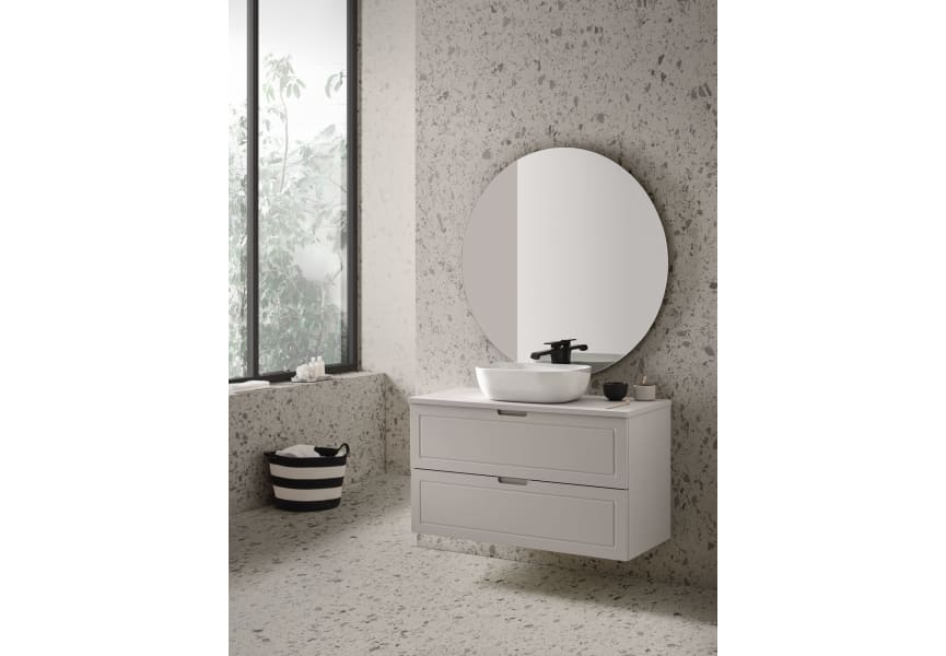 Conjunto mueble de baño con lavabo sobre encimera Alma Sanchís principal 0