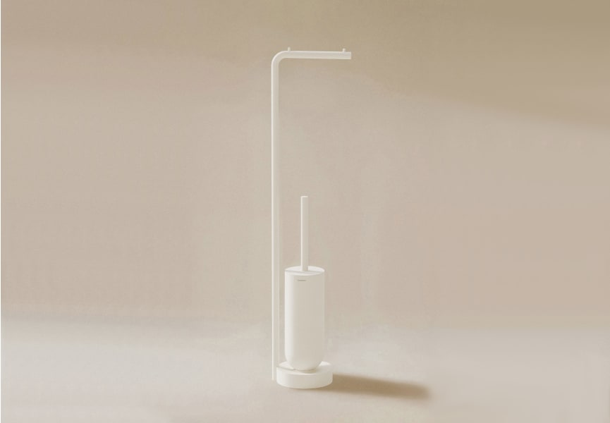 Escobillero portarrollos de pie Geyser Cosmic principal 0