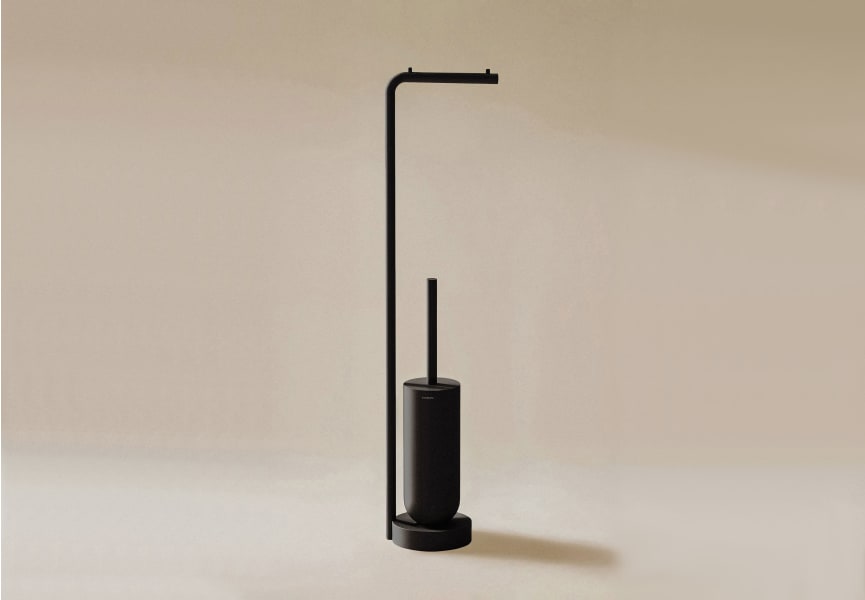 Escobillero portarrollos de pie Geyser Cosmic principal 1