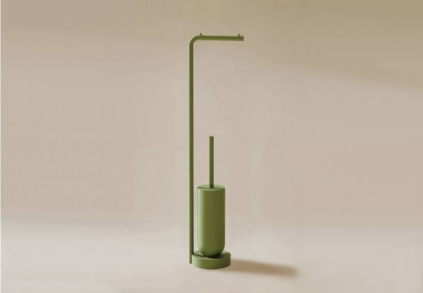 Escobillero portarrollos de pie Geyser Cosmic principal 2