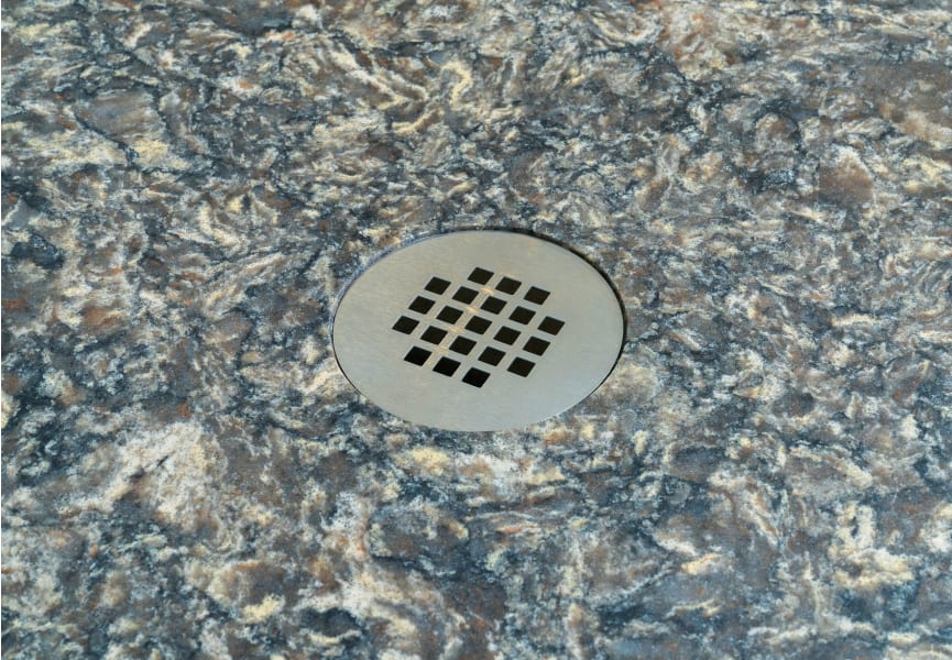 Plato de ducha Cuarzo Siridum Bruntec detalle 3