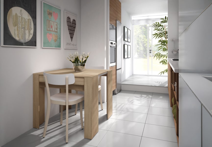Mesa multifunción extensible Bruntec detalle 7