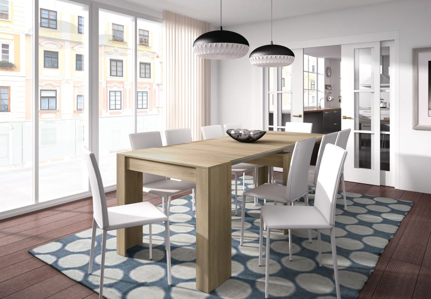 Mesa multifunción extensible Bruntec detalle 9