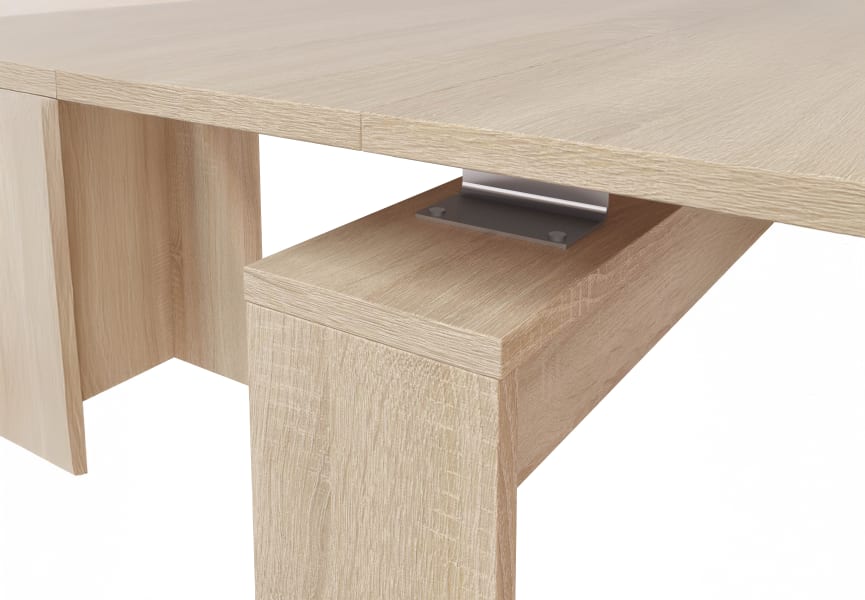 Mesa multifunción extensible Bruntec detalle 5