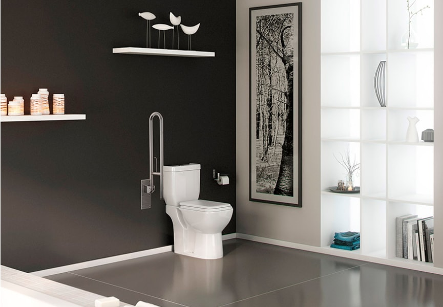 Inodoro compacto Oslo PMR Fossil Natura ambiente 4