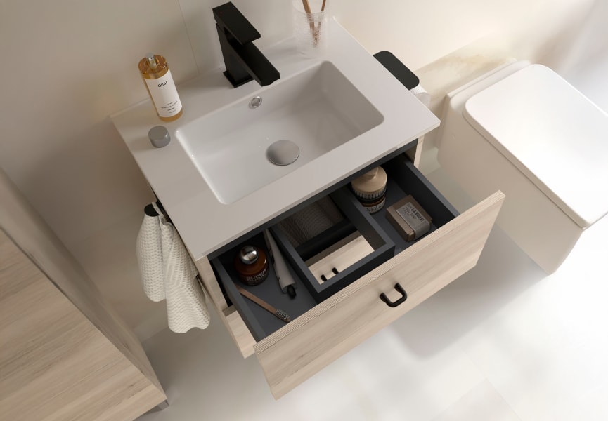 Conjunto mueble de baño Inara Salgar detalle 4