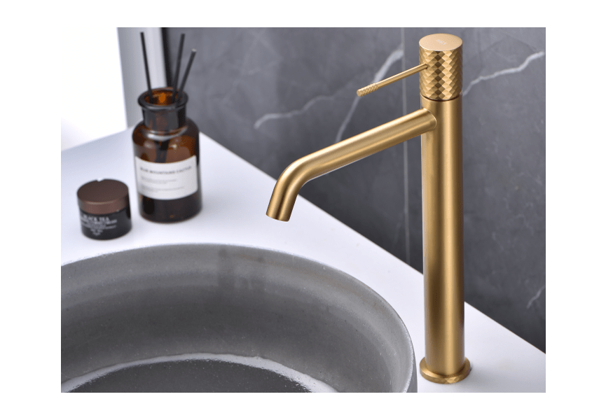 Pack Grifo de lavabo caño alto Génova Imex + Válvula click-clack ambiente 8