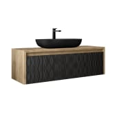 Mueble de baño lavabo sobre encimera