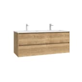 Muebles de baño con dos lavabos