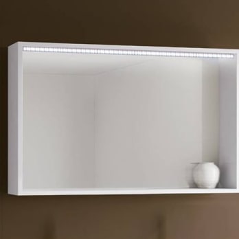 Armario con espejo con luz LED XXL Decorativo Inve