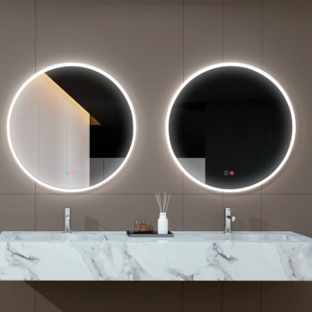 Espejo de baño con luz LED Atenas Ledimex
