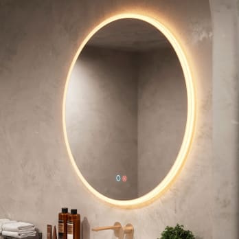 Espejo de baño con luz LED Atenas Ledimex