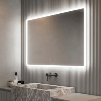 Espejo de baño con luz LED Praga Ledimex