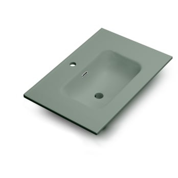 Lavabo encastrado fondo reducido 40 cm Onix New color Coycama