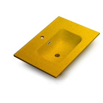 Lavabo encastrado fondo reducido 40 cm Onix New color Coycama