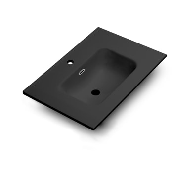 Lavabo encastrado fondo reducido 40 cm Onix New color Coycama