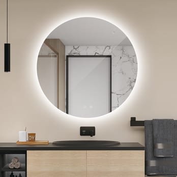 Espejo de baño con luz LED Lisboa Ledimex