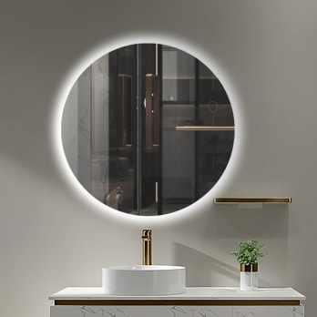 Espejo de baño con luz LED Oporto Ledimex