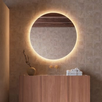 Espejo de baño con luz LED Oporto Ledimex
