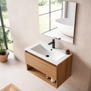 Conjunto mueble de baño Box Viso