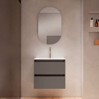 Conjunto mueble de baño fondo reducido 40 cm Nido Viso