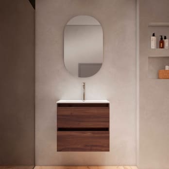 Conjunto mueble de baño fondo reducido 40 cm Nido Viso