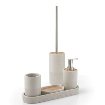 Conjunto de accesorios de baño Afrodite Gedy