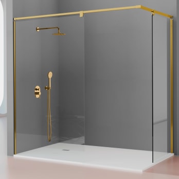 Mampara de angular de ducha Fresh Salomón  Kassandra FS633 + FS623