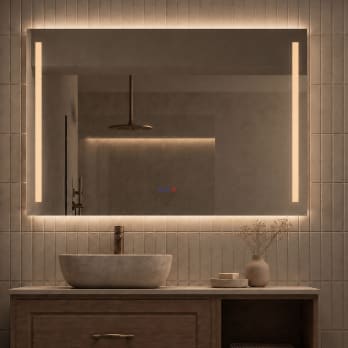 Espejo de baño con luz LED Katrina Bruntec