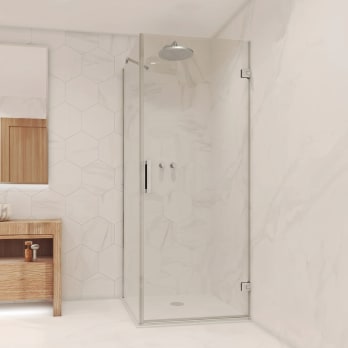 Mampara de ducha Angular Capri 400A Bruntec