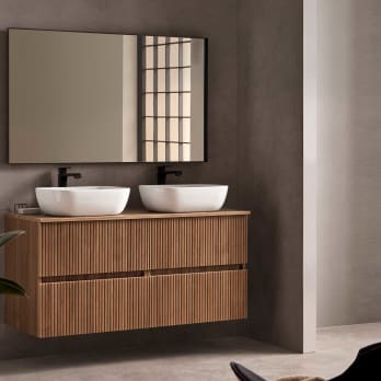 Mueble de baño rústico - TOSCANA con lavabo incluido de Coycama