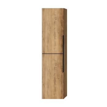 Toscana Columna de Baño a Suelo 1 Puerta | Armario Alto Baño con Patas  160x35,7x32,5cm