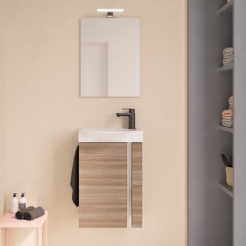Conjunto completo mueble de baño fondo reducido 34 cm Elegance Royo