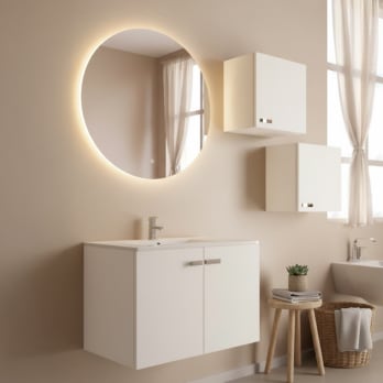 Mueble de baño fondo reducido 37,5 cm Vega Campoaras