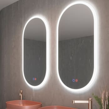 Espejo de baño con luz LED Canadá Ledimex