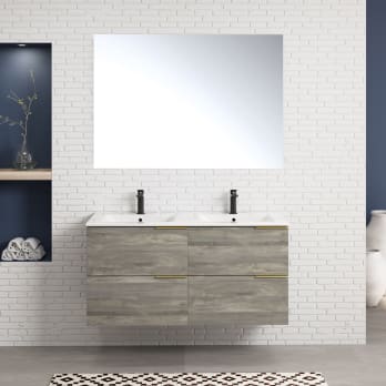 Conjunto mueble de baño Zahara Bruntec