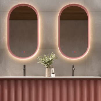Espejo de baño con luz LED Tokyo Ledimex