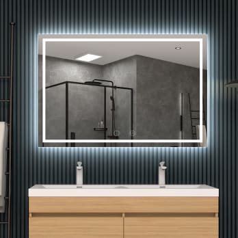 Espejo de baño con luz LED Holanda Ledimex