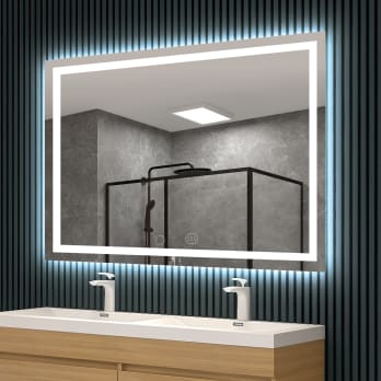 Espejo de baño con luz LED Holanda Ledimex