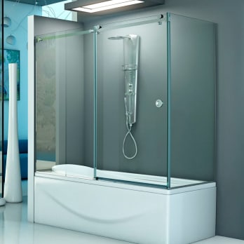 Mampara de bañera Aveiro Bruntec